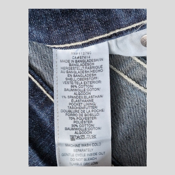 NWOT True Religion Ricky Relaxed Straight Jeans 34Wx34L - Picture 6 of 6